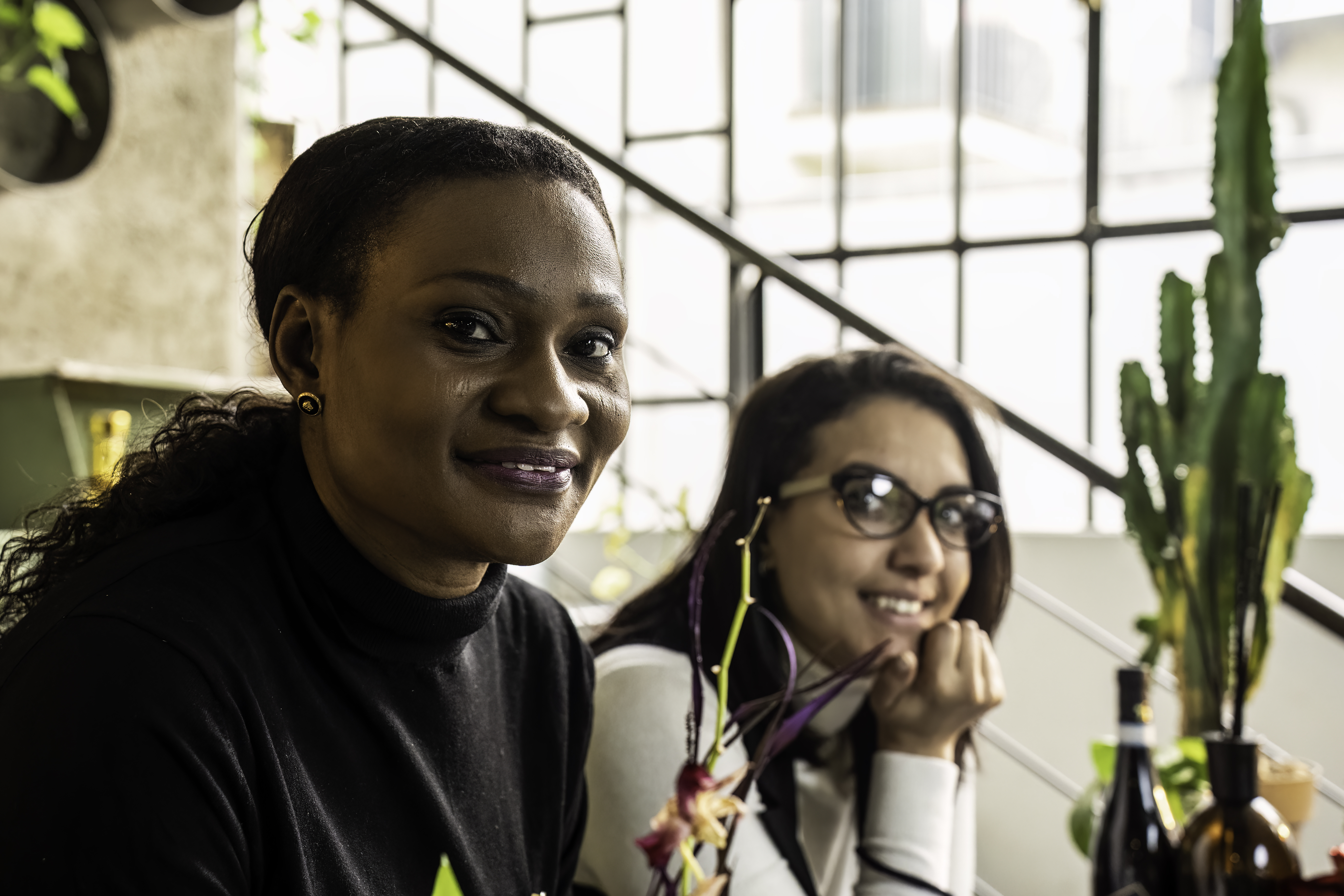 african-moroccan-descent-women-coworking-office-fostering-collaboration-success-unity-multicultural-environment-empowering-diversity-friendship-work African and Moroccan Descent Women in Coworking Office, Fostering Collaboration, Success, and Unity in a Multicultural Environment - Empowering Diversity - Friendship and work